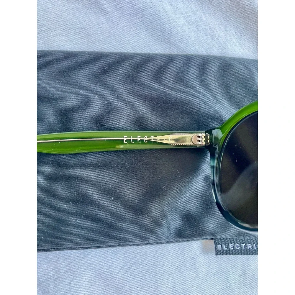Electric Reprise Blue Green Sunglasses Round Designer Fashion Eyewear